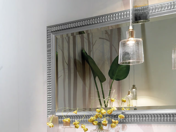 Framed mirror - Framed wall-mounted rectangular mirror by CASA +39 - view 2
